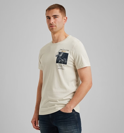 Pánské tričko PME LEGEND R-neck single jersey play short sleeve 7011 - PME LEGEND - PTSS2506577 7011 R-neck single jersey play short sleeve