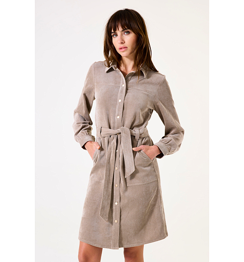 Dámské zimní šaty GARCIA ladies dress Šedá - GARCIA - I50281 3459 ladies dress