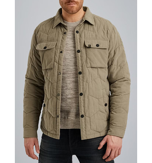 Pánská bunda PME LEGEND Shirt jacket in corduroy Béžová - PME LEGEND - PSI2509250 8011 Shirt jacket in corduroy