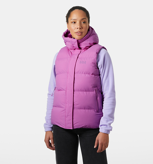 Dámská vesta HELLY HANSEN W ADORE PUFFY VEST Růžová - Helly Hansen - 54032 89 W ADORE PUFFY VEST