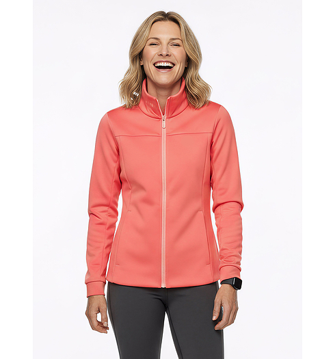 Dámská mikina HELLY HANSEN W CREW FLEECE JACKET Růžová - Helly Hansen - 30357 98 W CREW FLEECE JACKET