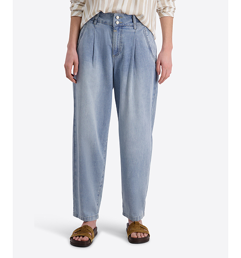 Dámské jeans TIMEZONE LouTZ Loose Modrá - Timezone - T1 70105.3159-66 30111 Loose LouTZ