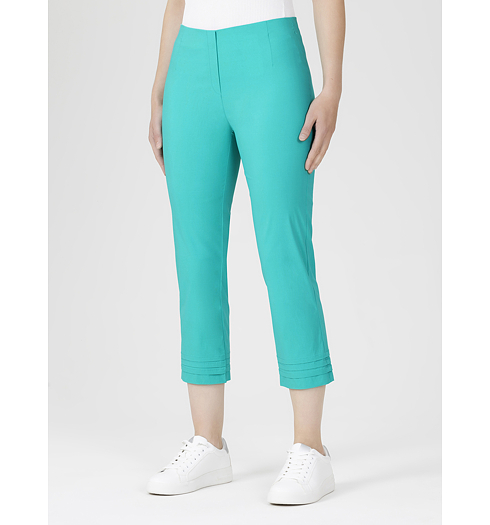 Dámské 6/8 kalhoty STEHMANN Ina15 602 Zelená - Stehmann - INA15 602 3043 11896