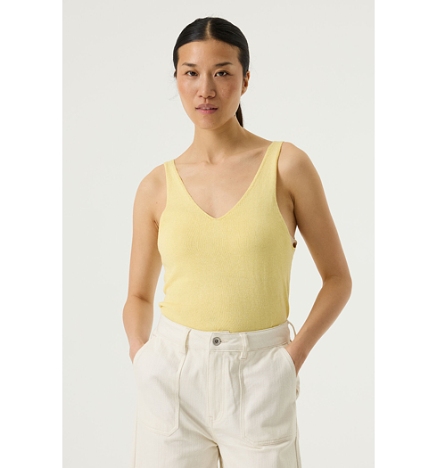 Dámské tílko GARCIA ladies singlet Žlutá - GARCIA - Q260021 4038 ladies singlet