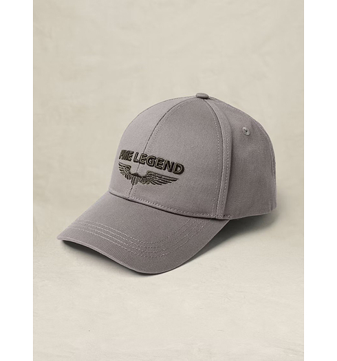Kšiltovka PME LEGEND Cap Twill Šedá - PME LEGEND - PAC2604902 6389 Cap Twill with embroidery