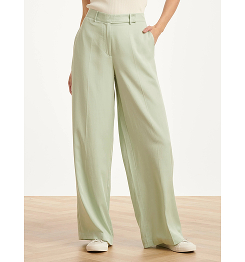 Dámské kalhoty Smashed Lemon Trousers Zelená - Smashed Lemon - 26339 520 Trousers