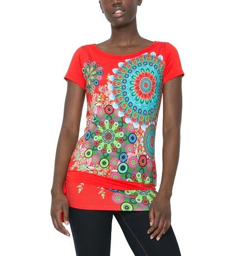 Damske triko DESIGUAL TS DONNA 7058 Kerbo.cz modni oble eni pro ka dy den