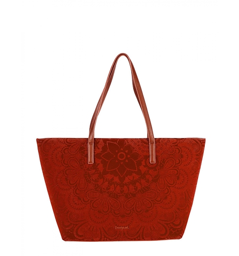 Dámská kabelka DESIGUAL SAN FRANCISCO VELVET 3073 MENORCA - DESIGUAL - 67X50A8 3073 BOLS SAN FRANCISCO VELVET