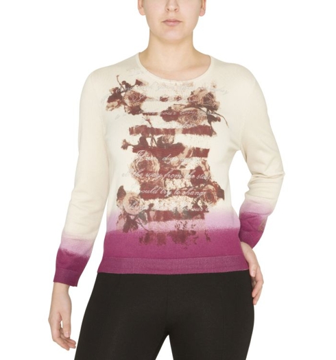 Dámský svetr HAJO D PULLOVER 203 natur - HAJO - 18390 203 D PULLOVER