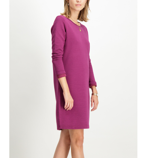 Dámské šaty GARCIA DRESS 3201 plum caspia - GARCIA - V80280 3201 ladies dress