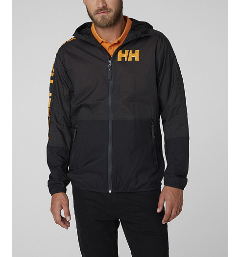 Pánská bunda HELLY HANSEN ACTIVE WINDBREAKER 980 ebony - Helly Hansen - 53293 980 ACTIVE WINDBREAKER JACKET