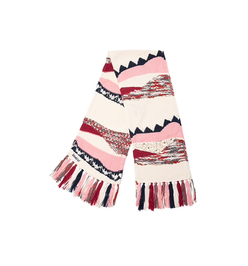 Dámská šála DESIGUAL BRILLIANT 3021 ROSA HELADO - DESIGUAL - 19WAIK05 3021 SCARF_BRILLIANT