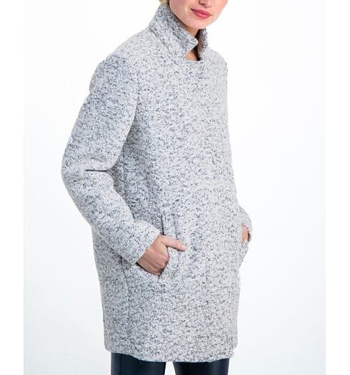 Dámský zimní kabát GARCIA ladies 1369 soft grey melee - GARCIA - GJ900914 1369 ladies