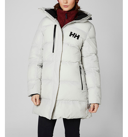 Dámský zimní kabát HELLY HANSEN W ADORE PUFFY PARKA 823 NIMBUS CLOUD - Helly Hansen - 53205 823 W ADORE PUFFY PARKA