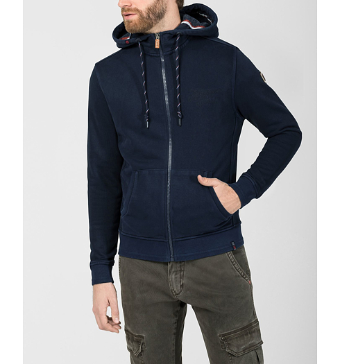 Pánská mikina TIMEZONE VINTAGE ZIP 3393 - Timezone - 28-10080-45-6525 3393 VINTAGE ZIP HOODIE