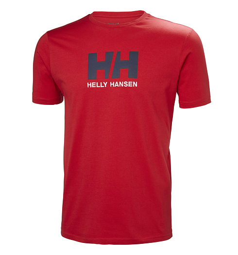 Pánské triko HELLY HANSEN HH LOGO T-SHIRT 110 FLAG RED - Helly Hansen - 33979 110 HH LOGO T-SHIRT