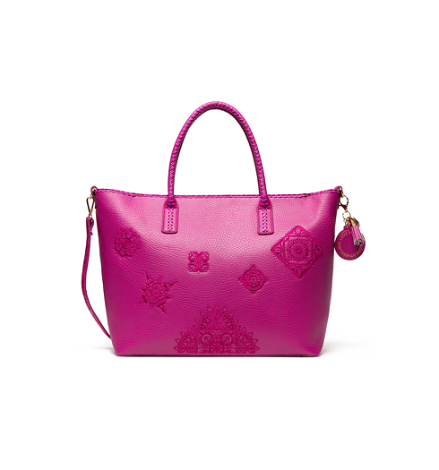 Dámská kabelka DESIGUAL BOLS_ALEGRIA HOLBOX 3063 PINK PRIMEROSE - DESIGUAL - 20SAXP98 3063 BOLS_ALEGRIA HOLBOX