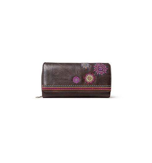 Dámská peněženka DESIGUAL ASTORIA MARIA 6044 DARK BROWN - DESIGUAL - 20WAYP28 6044 MONE_ASTORIA MARIA