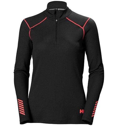 Dámské funkční triko HELLY HANSEN W LIFA ACTIVE 1/2 ZIP 980 EBONY - Helly Hansen - 49392 980 W LIFA ACTIVE 1/2 ZIP