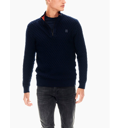 Pánský svetr GARCIA Pullover 292 Dark Moon - GARCIA - U01046 292