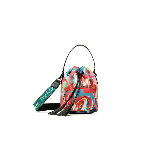 Dámská kabelka DESIGUAL VALHALLA 4014 VERDE AGUA - DESIGUAL - 21SAXPBY 4014 BOLS_VALHALLA_NATAL