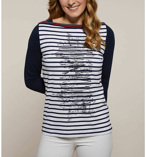 Dámské tričko HAJO D SHIRT 609 - HAJO - 19104 609 D Shirt 3/4