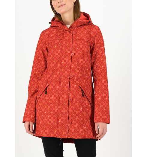 Dámský kabát Blutsgeschwister long anorak 001-006 - Blutsgeschwister - 001213-001-006 wild weather long anorak
