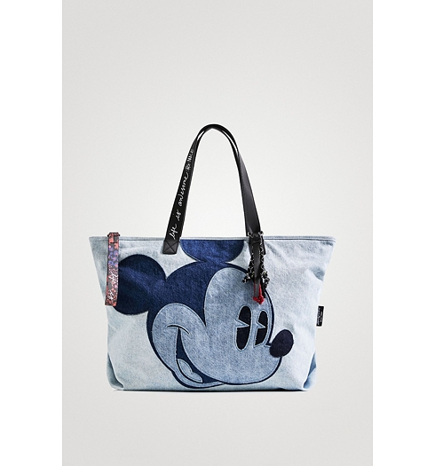 Dámská kabelka DESIGUAL MICKEY DENIM NAMIBIA 5006 JEANS - DESIGUAL - 22SAXD10 5006 BOLS_MICKEY DENIM NAMIBIA