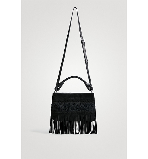 Dámská kabelka DESIGUAL CROCHET OTTERLO 2000 NEGRO - DESIGUAL - 22SAXL06 2000 BOLS_CROCHET OTTERLO