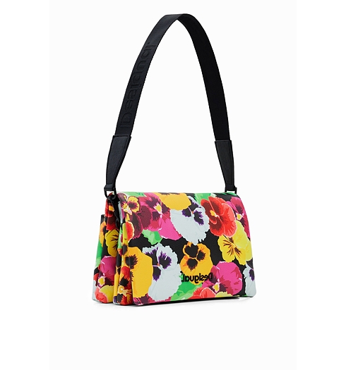 Dámská kabelka DESIGUAL MIKA DORTMUND FLAP 9019 TUTTI FRUTI - DESIGUAL - 22WAXP55 9019 BAG_MIKA DORTMUND FLAP