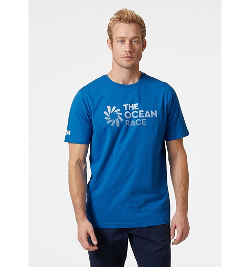 Pánské triko HELLY HANSEN THE OCEAN RACE T-SHIRT 639 ELECTRIC BLUE - Helly Hansen - 20371 639 THE OCEAN RACE T-SHIRT