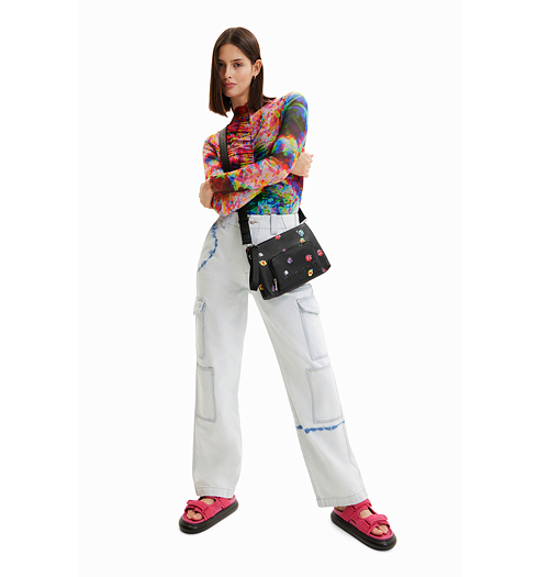 Dámská kabelka DESIGUAL FRESIA DORTMUND - DESIGUAL - 23SAXPA6 2000 BOLS FRESIA DORTMUND