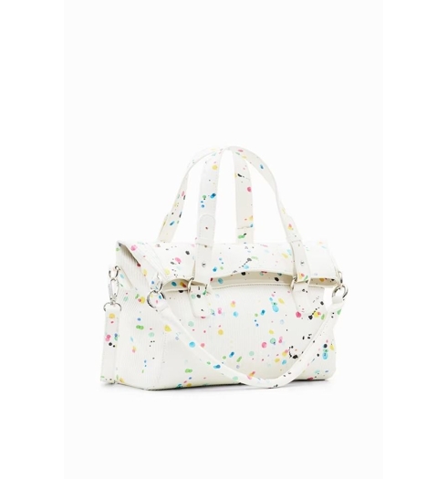 Dámská kabelka DESIGUAL NEON ART LOVERTY 2.0 - DESIGUAL - 23SAXPA9 1001 BAG NEON ART LOVERTY 2.0