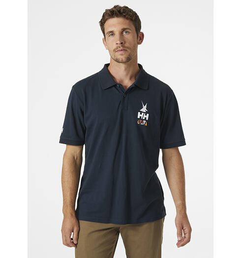 Pánská polokošile HELLY HANSEN KOSTER POLO 597 NAVY - Helly Hansen - 34299 597 KOSTER POLO