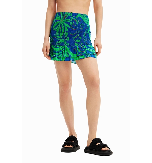 Dámská sukně DESIGUAL 23SWMW17 5020 FAL MILOS 5020 BLUE - DESIGUAL - 23SWMW17 5020 FAL MILOS