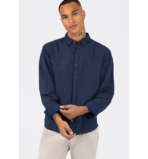 Pánská sportovní košile TIMEZONE Soft Linen Basic Shirt 3393 - Timezone - 23-10124-00-1139 3393 Soft Linen Basic S