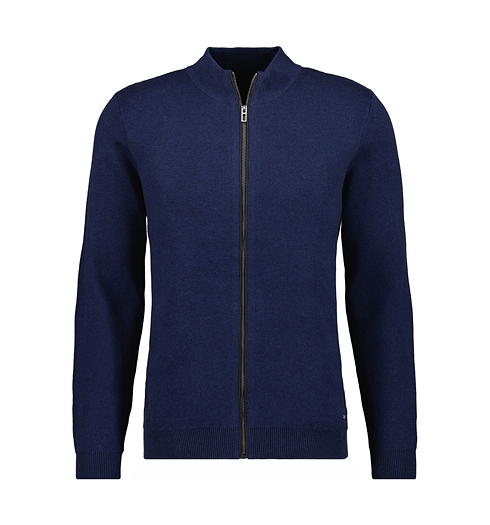 Pánský svetr RAGMAN Cardigan structured 070  MARINE - Ragman - 746295 070 Cardigan structured