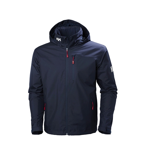 Pánská bunda HELLY HANSEN CREW HOODED MIDLAYER JACKET 597 navy - Helly Hansen - 33874 597 CREW HOODED MIDLAYER JACKET