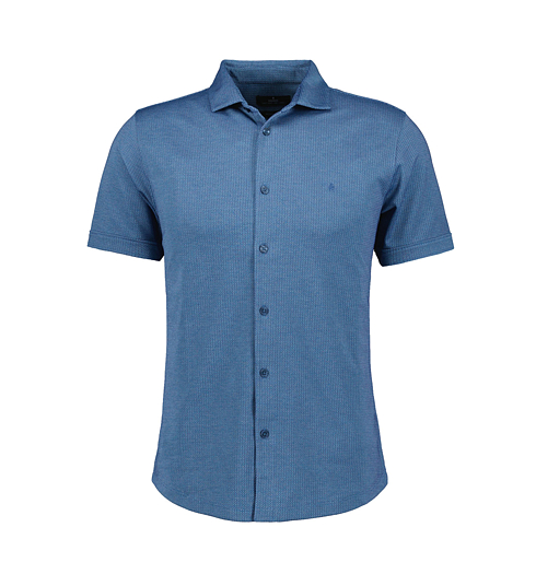 Pánská košile RAGMAN 5495790 718 Shirt Button through jaquard 718 - Ragman - 5495790 718 Shirt Button through jaquard
