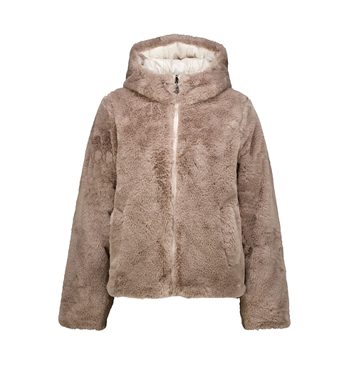 Dámská zimní bunda GARCIA ladies outdoor jacket Béžová - GARCIA - GJ500909 3459 ladies outdoor jacket