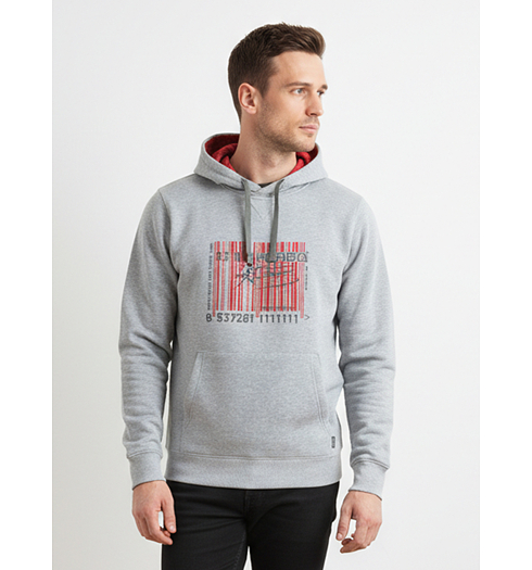 Pánská mikina KERBO MARIUS 121 světlý melír - KERBO - MARIUS 121