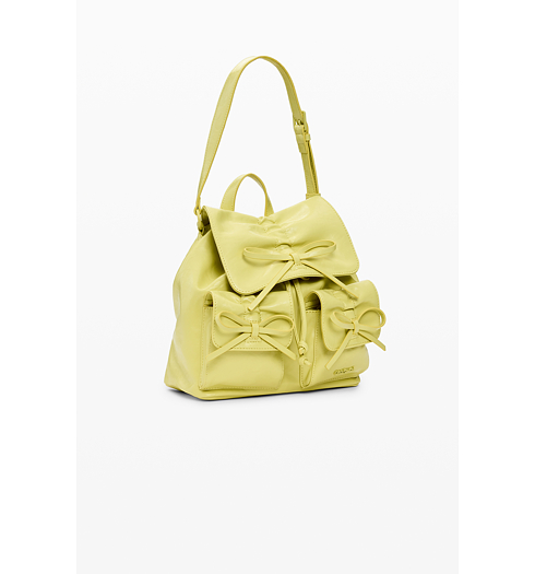 Dámský batůžek DESIGUAL RODIO PRISA SHORT LIME Žlutá - DESIGUAL - 26SAKP10 4013 BACK RODIO PRISA SHORT LIME