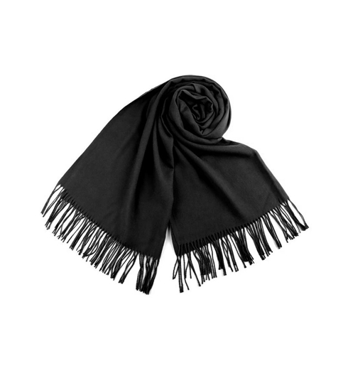 KERBO Šála-šátek Černá - KERBO - Šála-šátek 0147 11 65x180cm