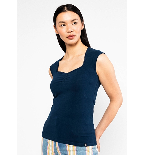 Dámské tílko Blutsgeschwister Let Romance Rule Modrá - Blutsgeschwister - 001261-120 01486 Let Romance Rule