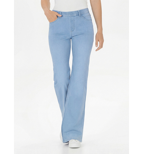 Dámské jeans STEHMANN MELLI Modrá - Stehmann - Melli flared W 3901 17217 pants