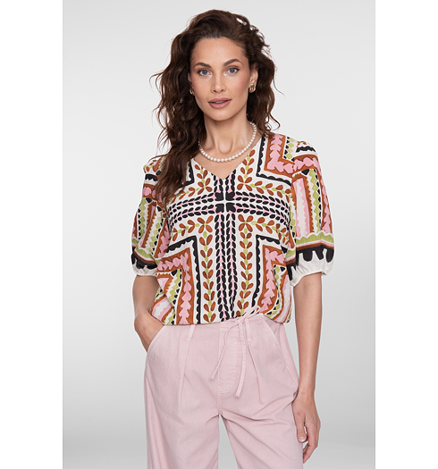 Dámská halenka Geisha top Multicolor - Geisha - 63255-20 718 top