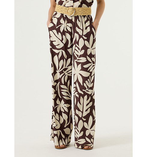 Dámské kalhoty GARCIA ladies pants Hnědá - GARCIA - P260310 5688 ladies pants