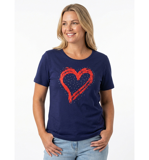 Dámské triko HAJO D Shirt 1/2 RH Modrá - HAJO - 10787 613 D Shirt 1/2 RH