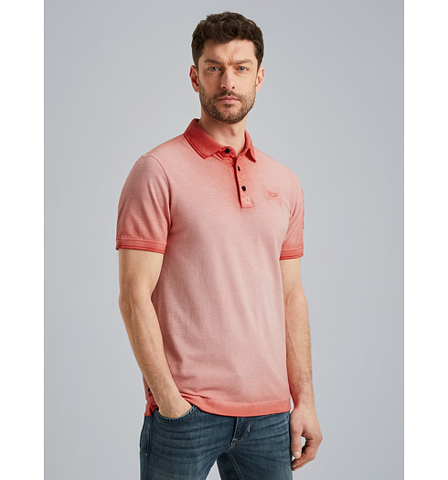 Pánská polokošile PME LEGEND Polo short sleeve cold dye pique 3067 - PME LEGEND - PPSS2504857 3067 Polo short sleeve cold dye pique
