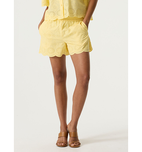 Dámské bermudy GARCIA ladies short Žlutá - GARCIA - Q260145 4038 ladies short